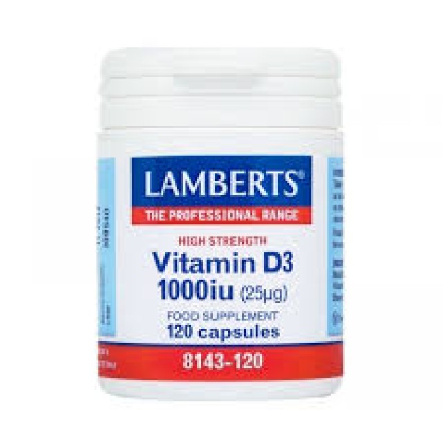 Lamberts Vitamin D3 1000iu, 120 Caps