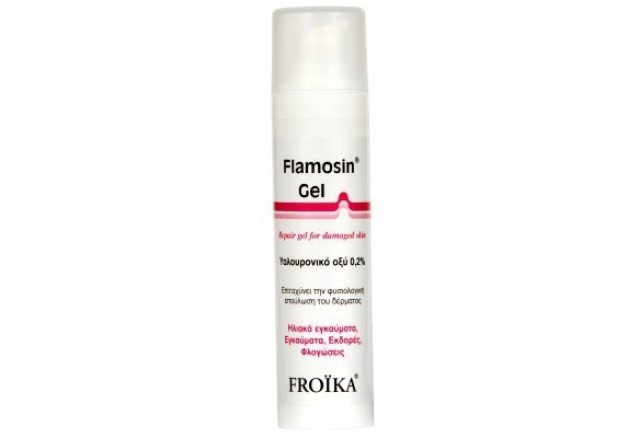 Froika Flamosin Gel, Για Ηλιακά Εγκαύματα, Φλογώσεις, Εκδορές 40ml