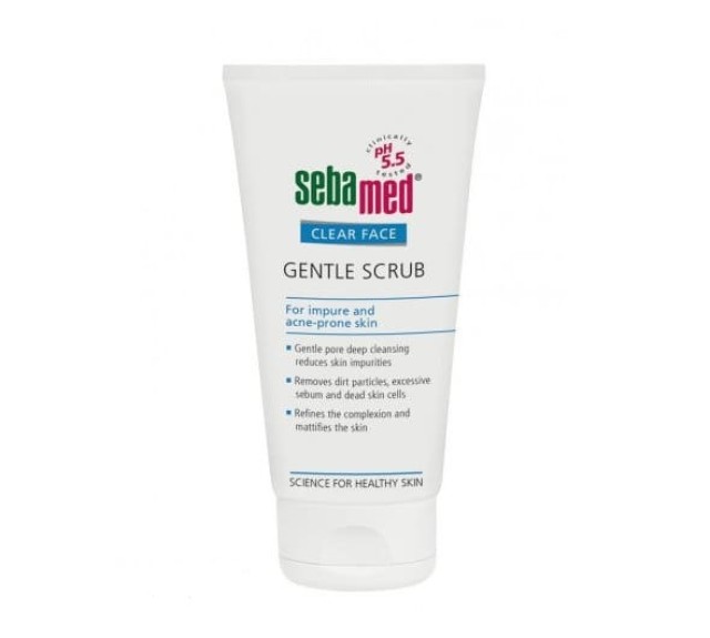 Sebamed Clear Face Gentle Scrub προσώπου, 150ml