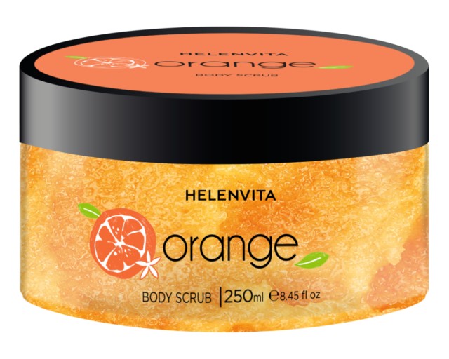 Helenvita Body Scrub Orange Blossom Απολέπιση Σώματος Με Άρωμα Πορτοκαλιού 250ml