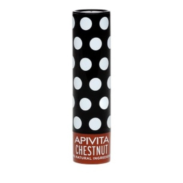 Apivita Chestnut, Lip Care με Εκχύλισμα Κάστανου & Βιταμίνη Ε 4,4g