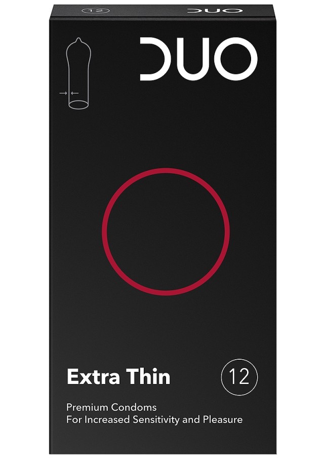 Duo Extra Thin, Προφυλακτικά Πολύ Λεπτά 12τμχ