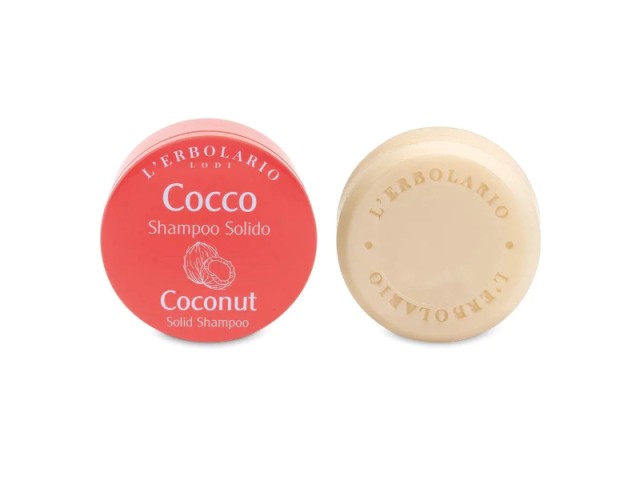 Lerbolario Coconut Shampoo Solid Στερεό Σαμπουάν 60g