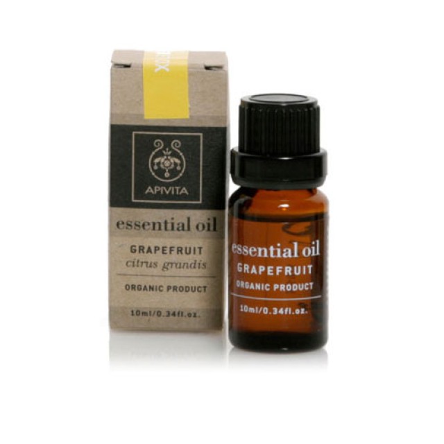 Apivita Essential Oil Grapefruit Βιολογικό Αιθέριο Έλαιο 10ml