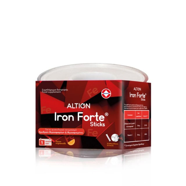 Altion Iron Forte Συμπλήρωμα Σιδήρου 30 Φακελίσκοι