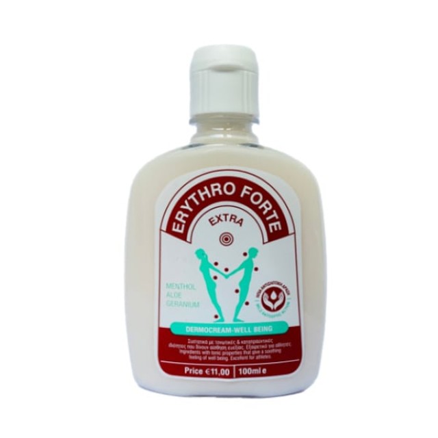 Erythro Forte Thermo Cream Extra Θερμαντική Κρέμα για την Ανακούφιση των Μυϊκών Πόνων 100ml