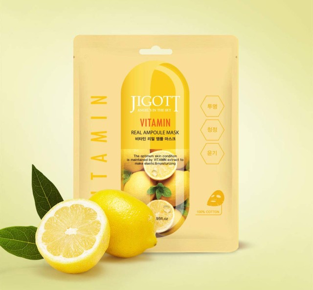 Jigott Multi-vitamin Mask Μάσκα Προσώπου για Αντιγήρανση 27ml