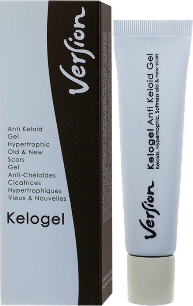 Version Kelogel 30ml Αντιμετώπιση των υπερτροφικών ουλών και των χηλοειδών.
