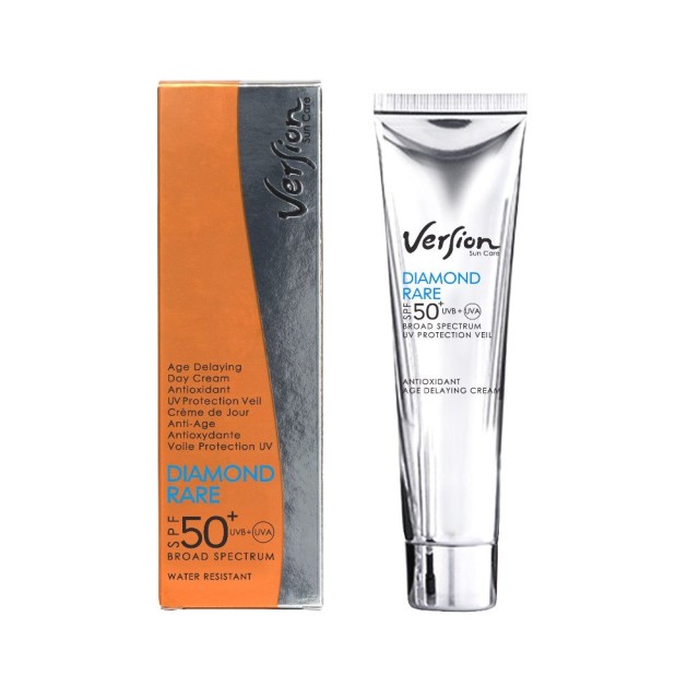 Version Diamond Rare SPF50+ Αντηλιακή αντιρυτιδική & Αντιοξειδωτική Κρέμα Ημέρας 50ml