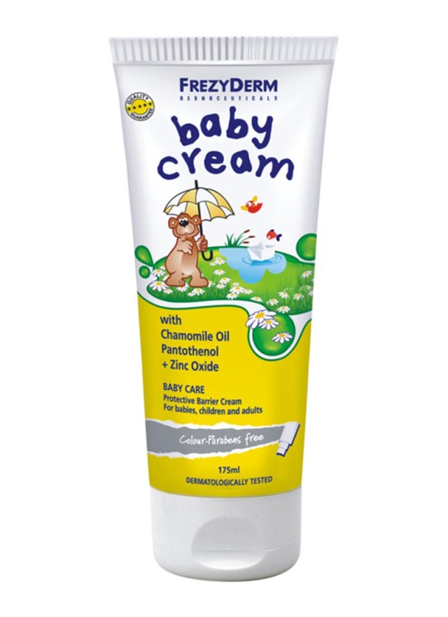 Frezyderm Baby Cream Αδιάβροχη Προστατευτική Κρέμα για Βρέφη 175ml