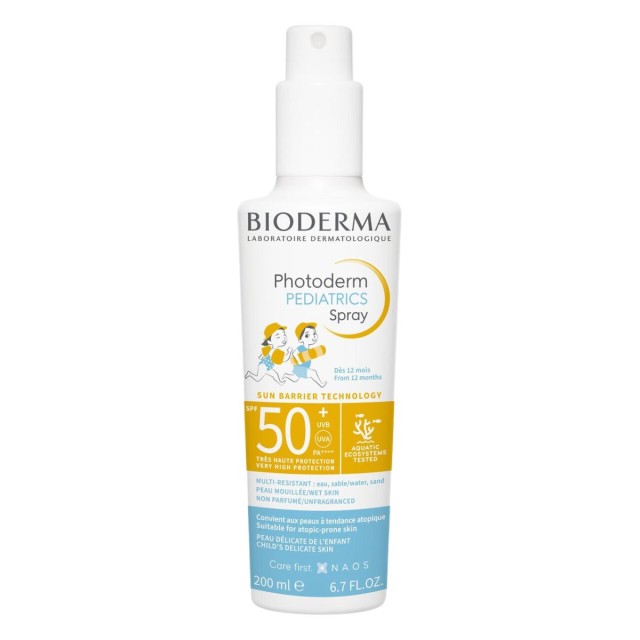 Bioderma Photoderm Pediatrics Spray SPF50+ Αντηλιακό για Παιδιά 200ml