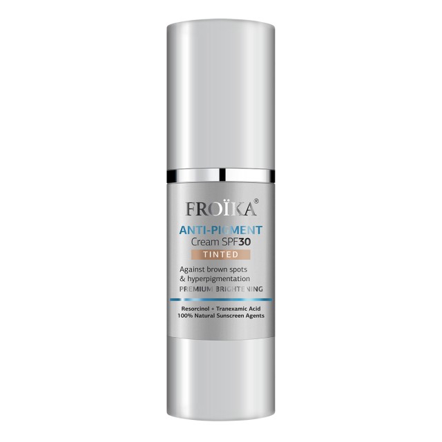 Froika Anti-Pigment Cream SPF30 Tinted Κατά των Καφέ Κηλίδων & της Υπερμελάγχρωσης, με Χρώμα 30ml