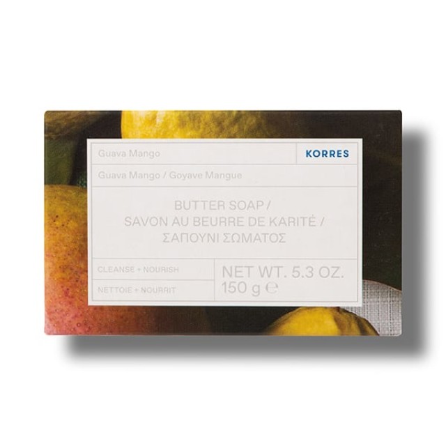 Korres Butter Soap Guava Mango Σαπούνι Σώματος 150gr
