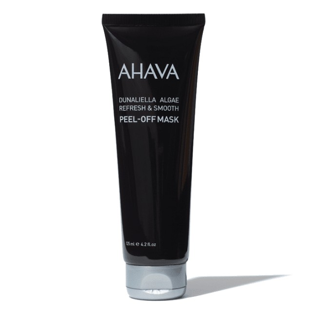Ahava Dunaliella Algae Refresh & Smooth Peel-Off Mask, Μάσκα Προσώπου Με Κάρβουνο Για Τα Μαύρα Στίγματα 125ml