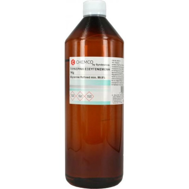 Chemco Glycerine Refined, Γλυκερίνη Εξευγενισμένη 1kg