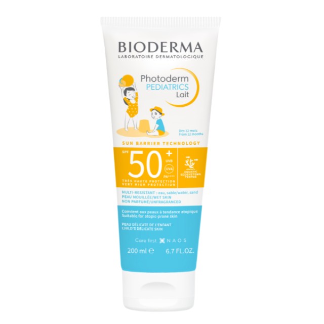 Bioderma Photoderm Pediatrics Lait SPF50+ Αντηλιακό Σώματος για Παιδιά  200ml