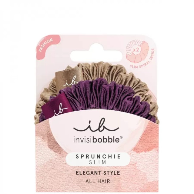 Invisibobble Sprunchie Slim the Snuggle is Real Λαστιχάκι Μαλλιών 2τεμ