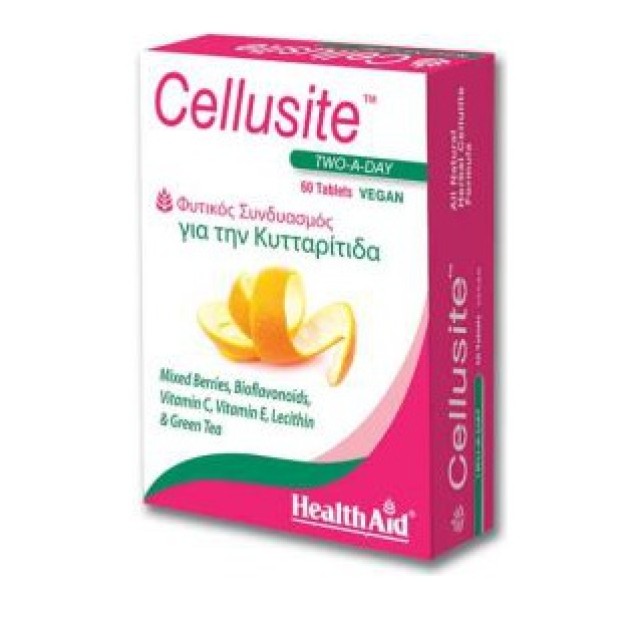 Health Aid Cellusite Φυτικός Συνδυασμός Κατά της Κυτταρίτιδας 60 tabs
