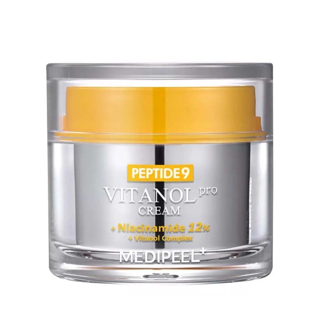Medipeel Peptide 9 Vitanol Αντιγηραντική Κρέμα Προσώπου Με Νιασιναμίδη & Ρετινάλη & Πεπτίδια 50g
