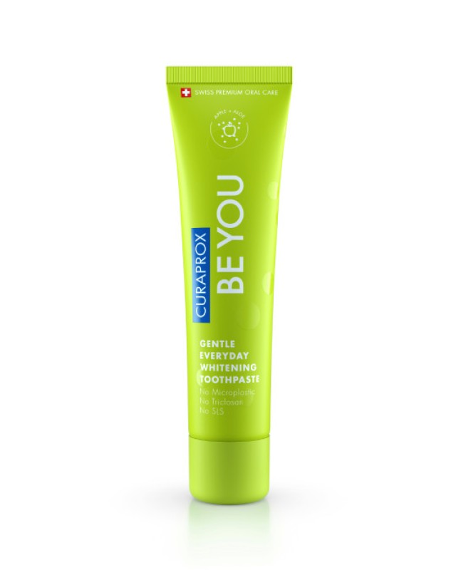 Curaprox Be You Whitening Toothpaste, Apple & Aloe 60ml