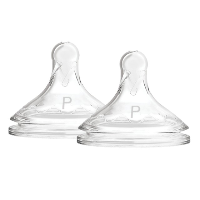 Dr. Browns Natural Flow Anti-colic Θηλές Σιλικόνης με Φαρδύ Λαιμό 0m+ 2τεμ