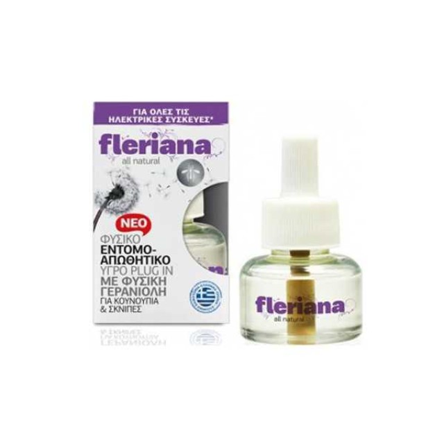 Power health Fleriana Εντομοαπωθητικό Υγρό Χώρου με Έλαιο Γερανιόλης 30ml