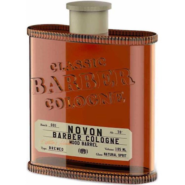 Novon Barber Cologne Wood Barrel, Aftershave Άρωμα Ξύλου 185ml