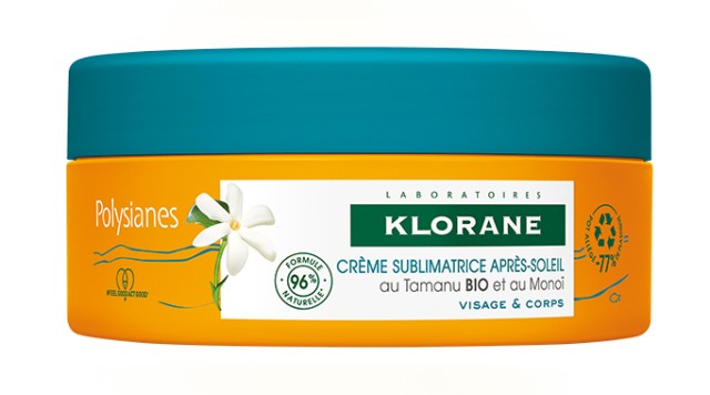 Klorane Polysianes Κρέμα Ενυδάτωσης για Μετά τον Ήλιο με Monoi 200ml