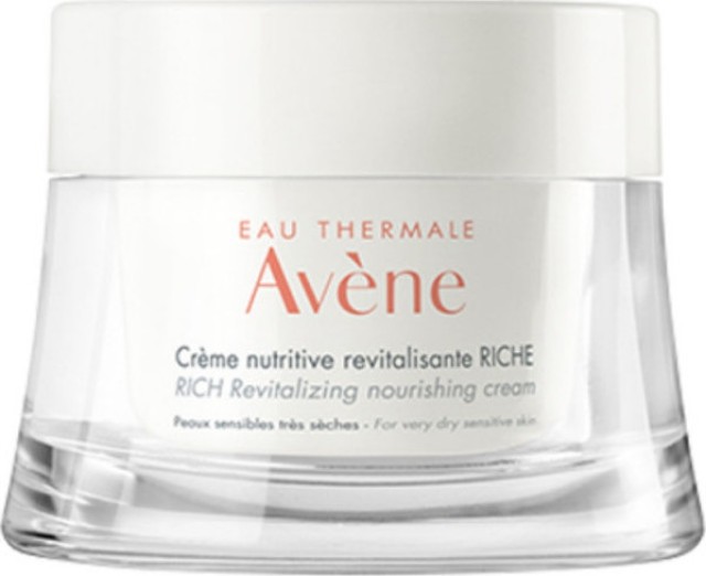 Avene Les Essentiels Creme Nutritive Revitalisante Riche, Πλούσια Κρέμα Θρέψης & Αναζωογόνησης 50ml