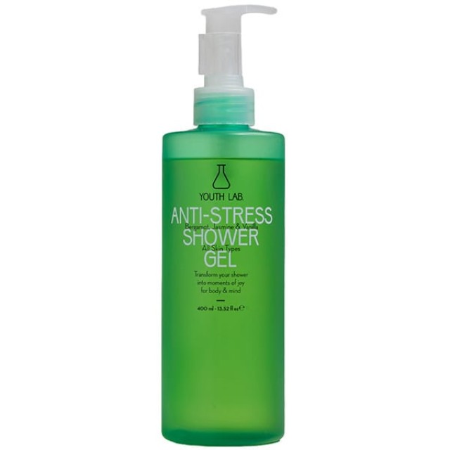 Youth Lab Anti-Stress Blooming Garden For Body & Mind Shower Gel Tζελ Kαθαρισμού Περγαμόντο, Γιασεμί & Βανίλια 400ml