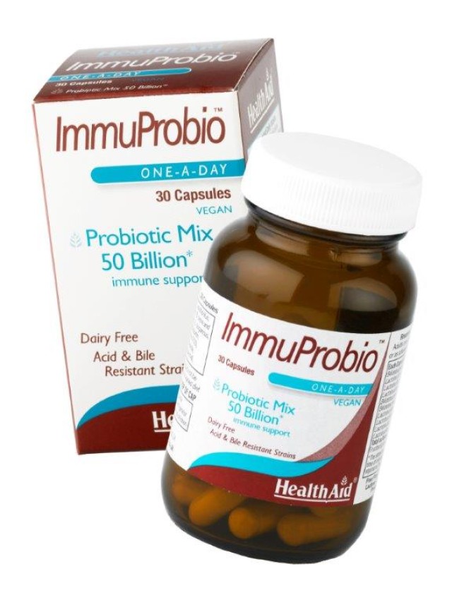 Health Aid ImmuProbio, Προβιοτικά 30 Κάψουλες