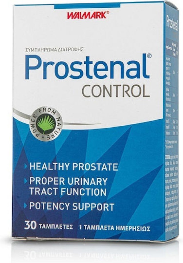 Prostenal Control 30Tabs. Για τα φυσιολογικά επίπεδα τεστοστερόνης στο αίμα