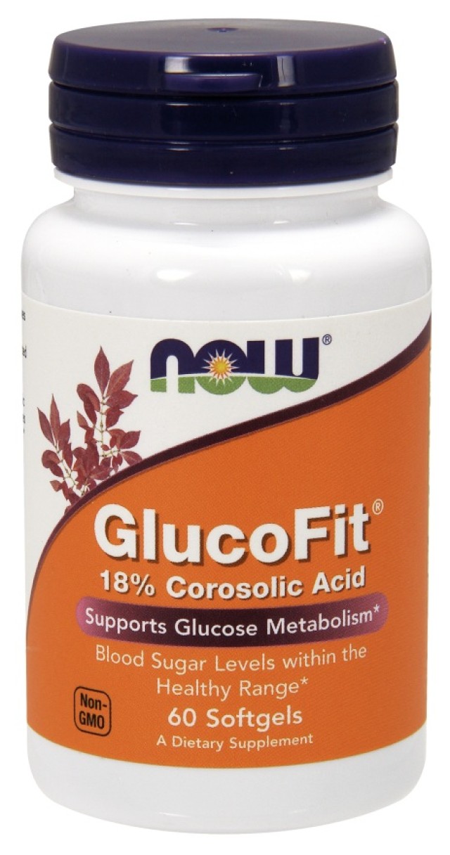 Now Foods Glucofit, Συμπλήρωμα Διατροφής 60 Μαλακά Δισκία 