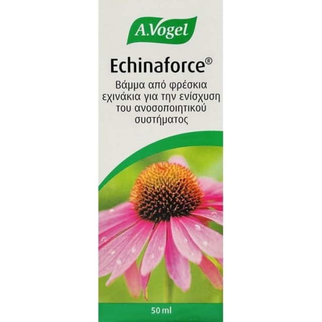 A. Vogel Echinaforce Βάμμα από Φρέσκια Echinacea Purpurea (Εχινάκεια) Για την Ενισχυτικό του Ανοσοποιητικού 50ml