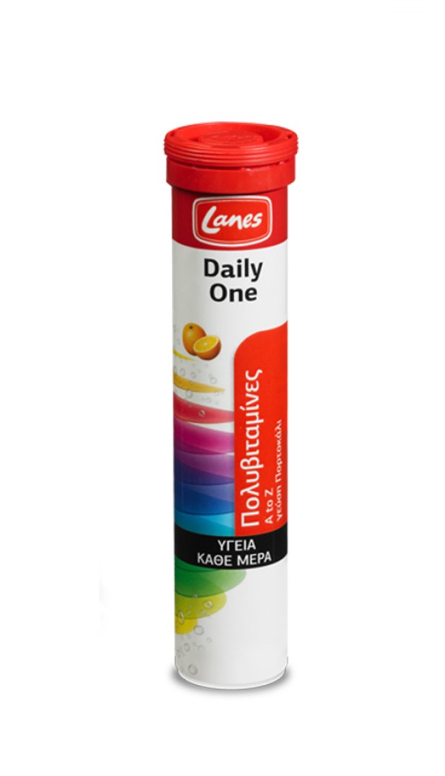 Lanes Daily One Πολυβιταμίνες 20 Αναβράζοντα Δισκία