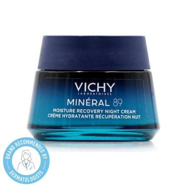 Vichy Mineral 89 Κρέμα Νύχτας Αποκατάστασης της Ενυδάτωσης 50ml