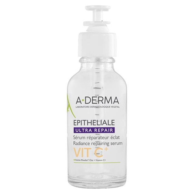 A-Derma Epitheliale Vit C+ Ultra Repair Ορός Επανόρθωσης & Λάμψης 30ml