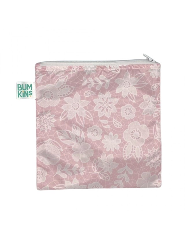 Bumkins Snack Bag, Lace, 1 Τεμάχιο