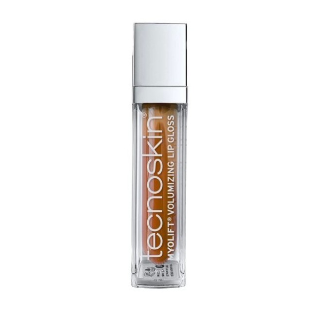 Tecnoskin Myolift Volumizing Lip Gloss No1 Nude Caramel, Για Γεμάτα & Ενυδατωμένα Χείλη 6ml