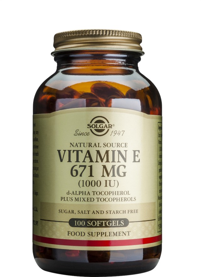 Solgar Vitamin E 671mg (1000 IU) 100Softgels. Συντελεί στην Ενδυνάμωση του Ανοσοποιητικού Συστήματος