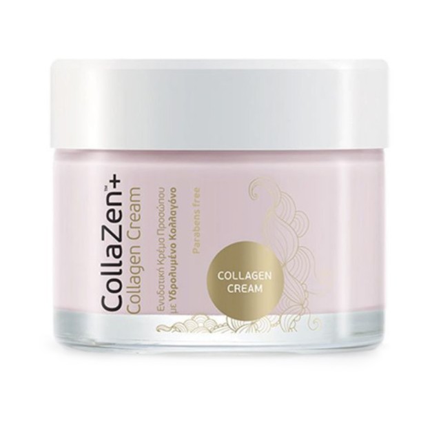 Collazen Collagen Cream 50ml Ενυδατικη Κρεμα Προσώπου με Υδρολυμένο Κολλαγόνο