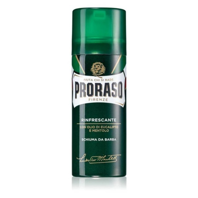 Proraso Refreshing  Ενυδατικός Αφρός Ξυρίσματος Με Ευκάλυπτο & Μενθόλη 400ml