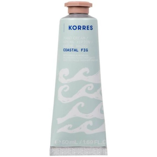 Korres Coastal Fig Hand Cream Ενυδατική Κρέμα Χεριών Με Άρωμα Αμυγδαλέλαιο 50ml