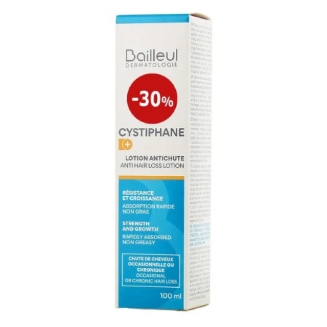 Biorga Bailleul Cystiphane Anti-Hair Loss Lotion Promo -30% Λοσιόν Κατά Της Τριχόπτωσης 100ml