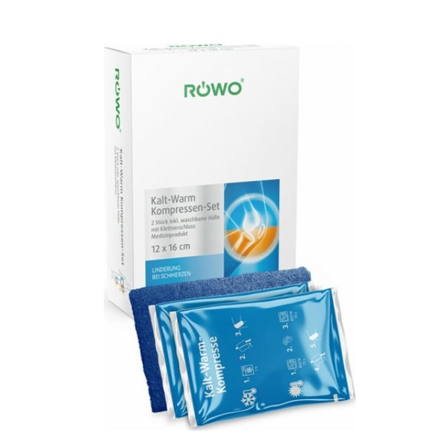 Rowo Cold and Hot Compresses 12x16 cm 2 Τεμάχια