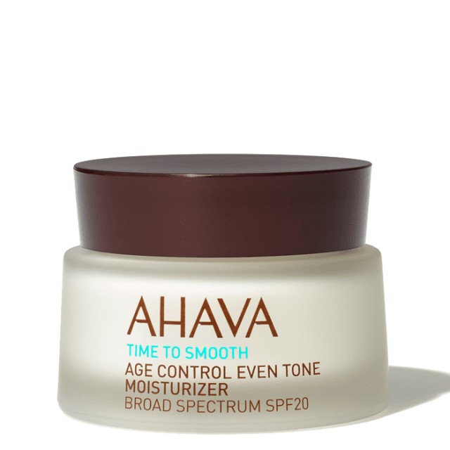 Ahava Time to Smooth Age Control Even Tone Moisturizer SPF20 Ενυδατική Κρέμα Προσώπου με Δείκτη Προστασίας 50ml