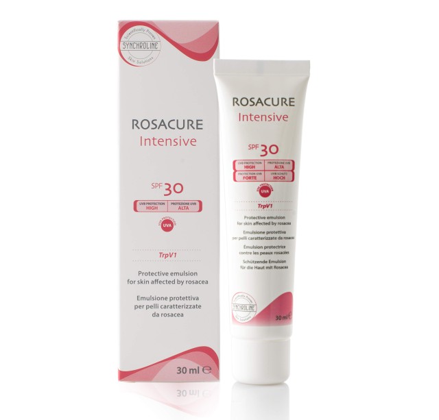 Synchroline Rosacure Intensive Cream, Ενυδατική Κρέμα Προσώπου για Ευαίσθητη Επιδερμίδα SPF30 30ml