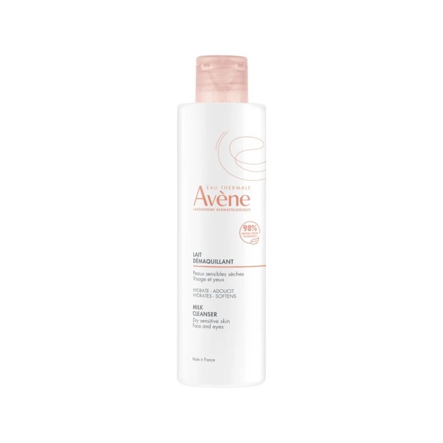 Avene Lait Demaquillant Doucer, Γαλάκτωμα Ντεμακιγιάζ, 200ml