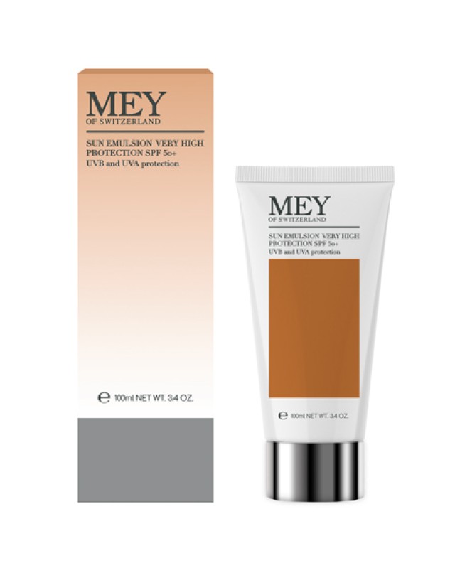 Mey Sun Care Emulsion SPF50+ Αντηλιακό Προσώπου Υψηλής Προστασίας 100ml