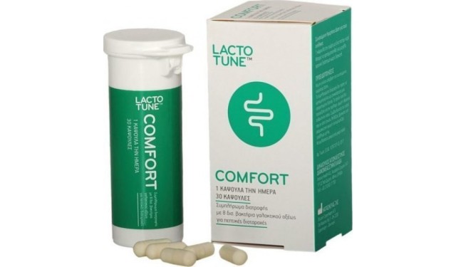 Lactotune Comfort Συμπλήρωμα Διατροφής για Πεπτικές Διαταραχές 30Caps